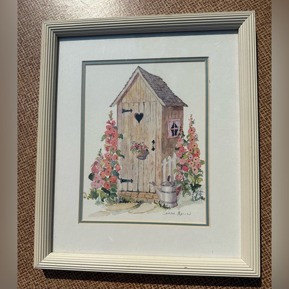 Sarah Malin watercolor painting - Picture 1 of 3